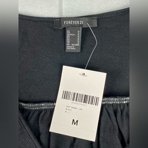 Casual black dress tuyo can tie it on the side